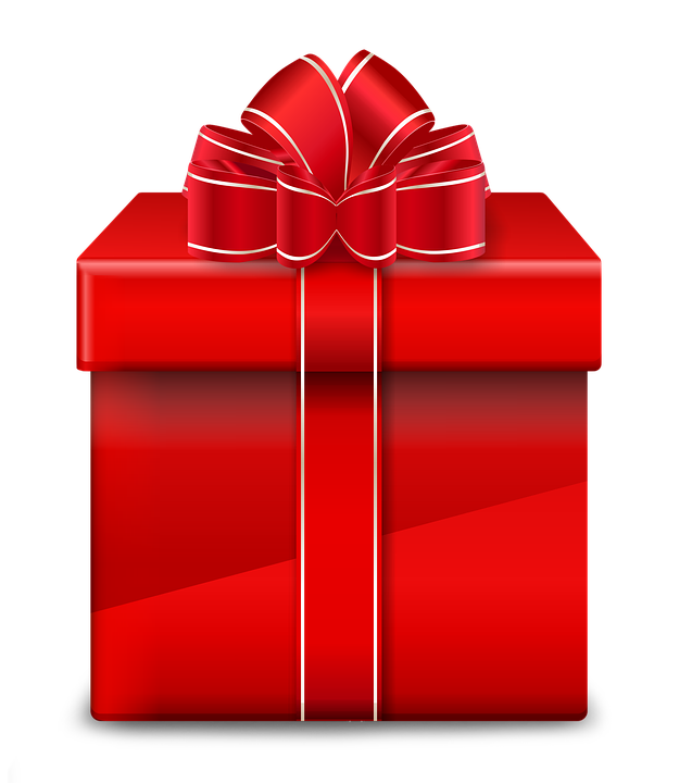 Picture Gift Christmas Red PNG Download Free PNG Image