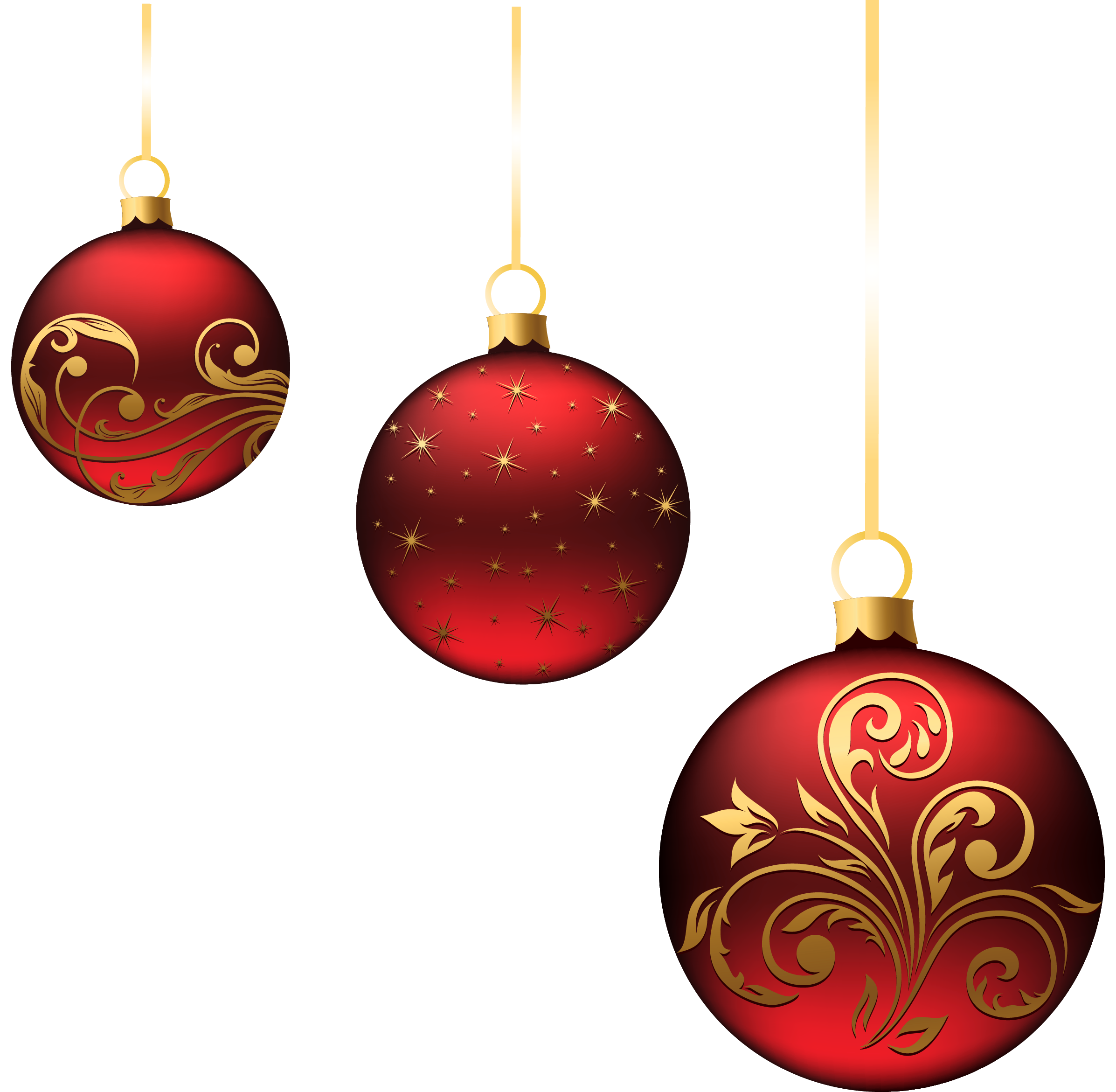 Ornaments Christmas Red Download Free Image PNG Image