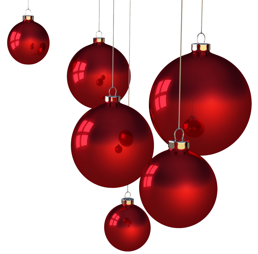 Picture Ornaments Christmas Red Free Transparent Image HQ PNG Image