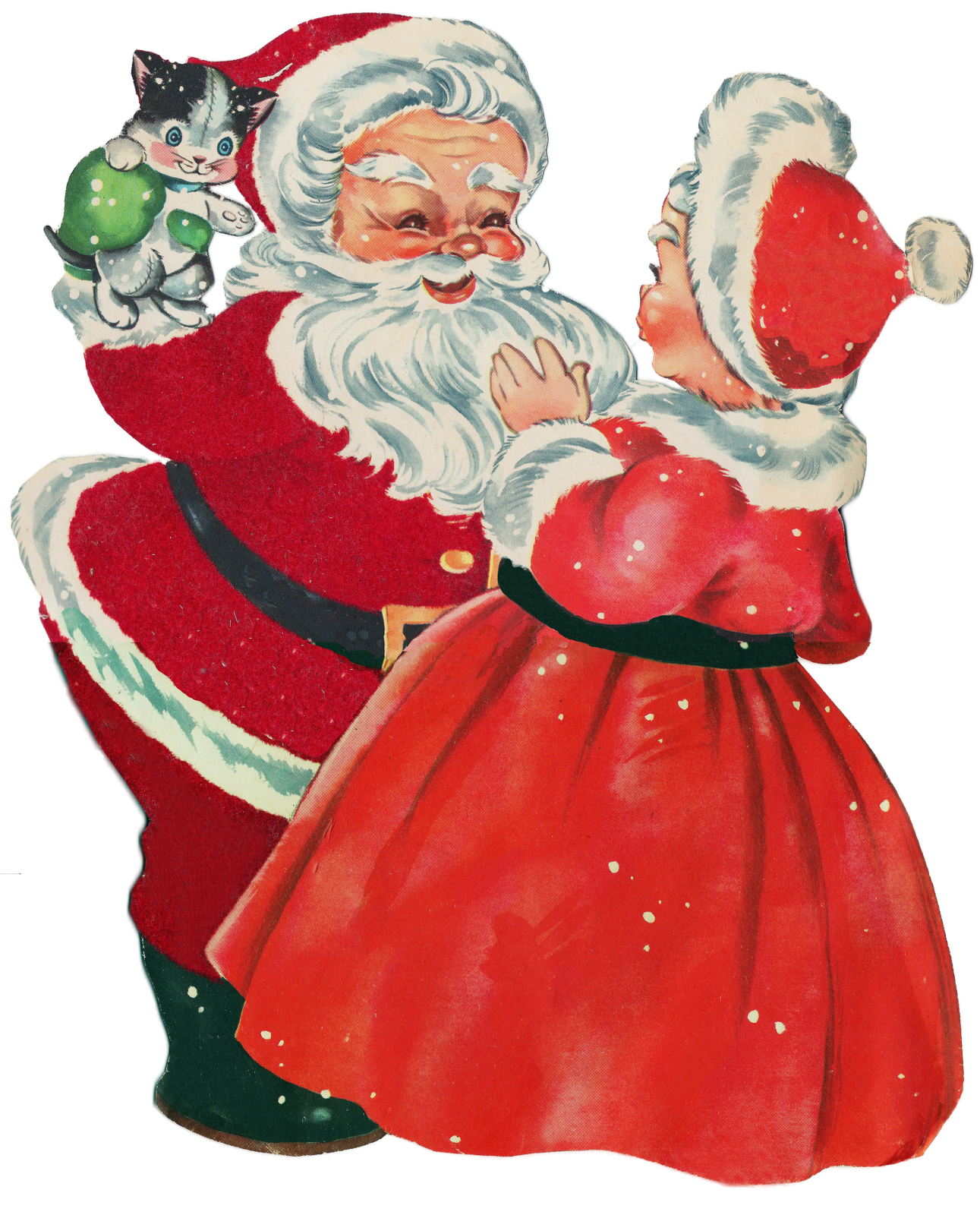 Picture Old Christmas Fashioned Free Clipart HQ PNG Image