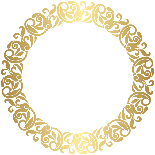 Picture Frame Round Christmas Free Download Image PNG Image