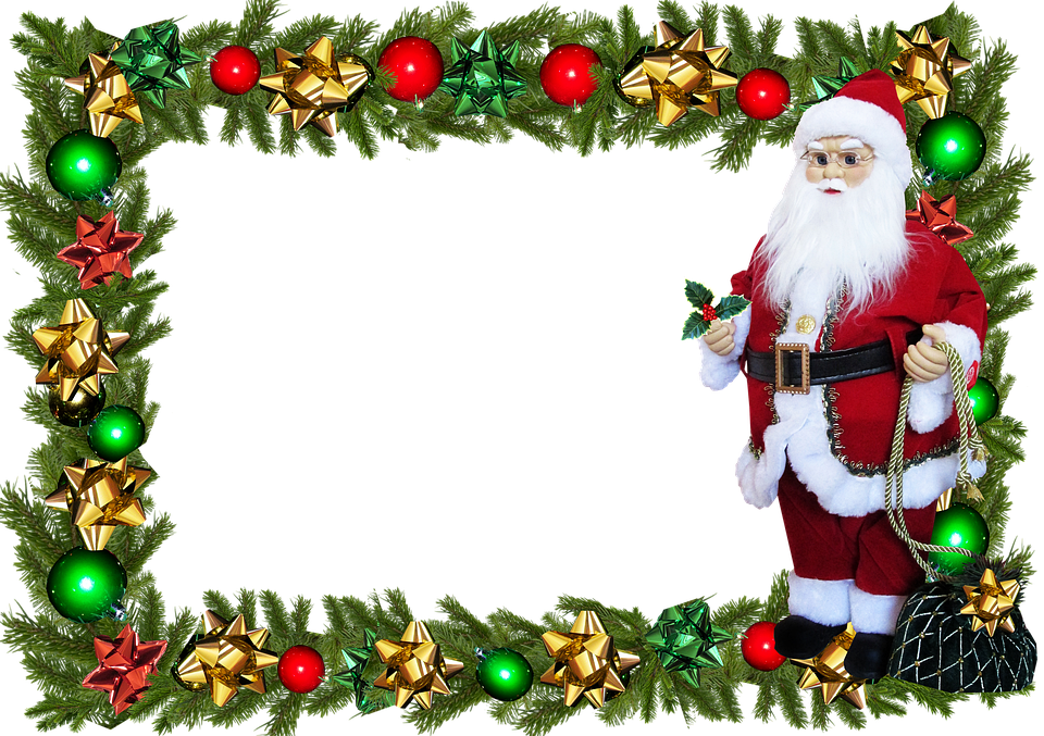 Frame Christmas Santa Download HQ PNG Image