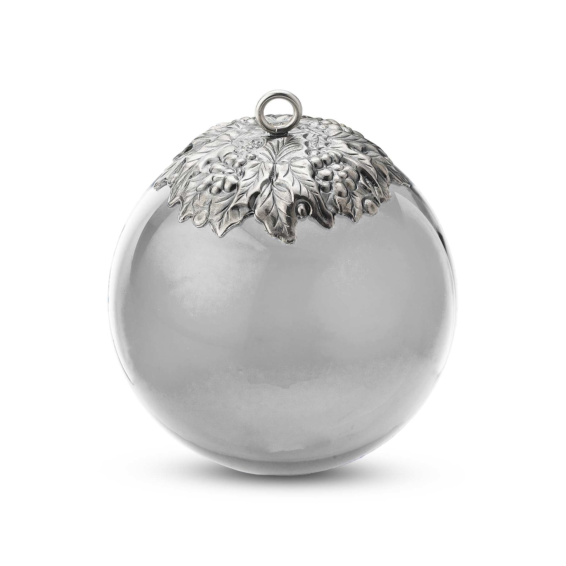 Silver Ornaments Christmas Download HD PNG Image