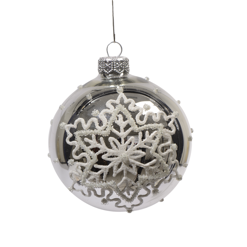Silver Ornaments Christmas PNG Download Free PNG Image
