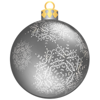 Download Photos Silver Ornaments Christmas Free Photo HQ PNG Image ...