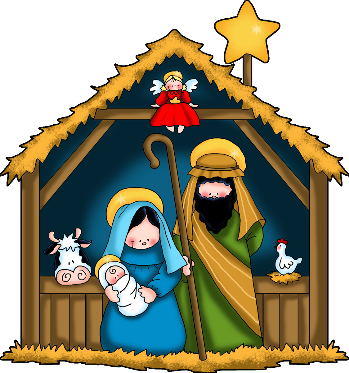 Nativity Christmas Jesus Free Photo PNG Image