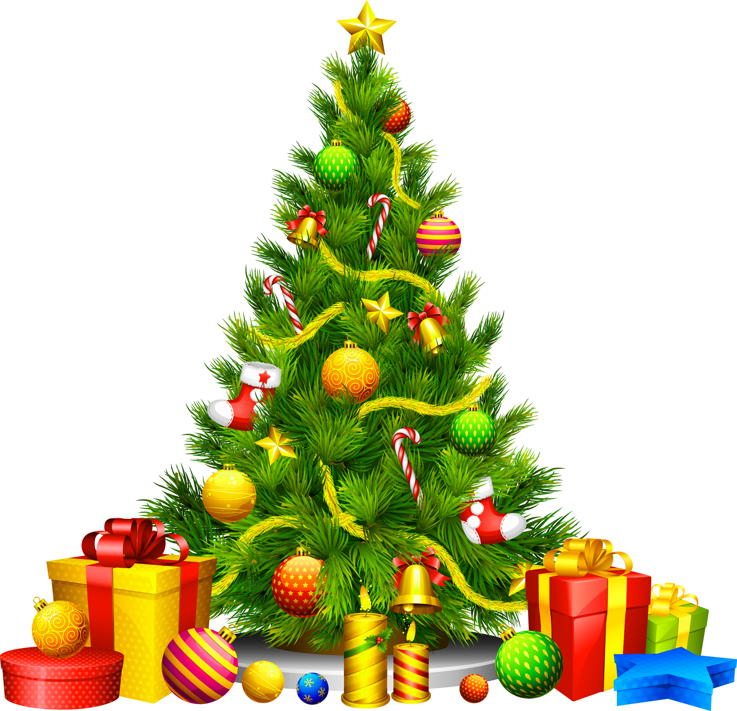 Decoration Tree Christmas PNG Free Photo PNG Image