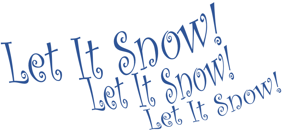 Let It Snow Free HQ Image PNG Image