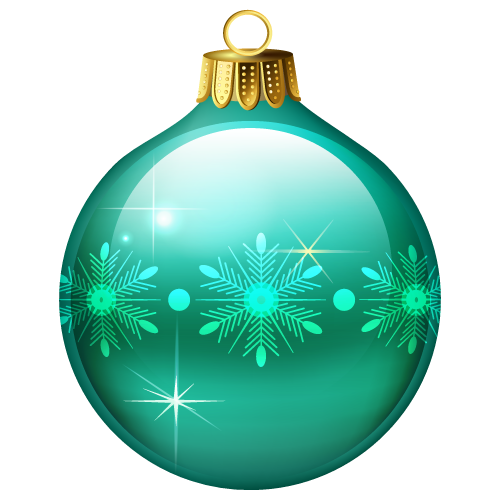 Christmas Colorful Bauble Free HQ Image PNG Image