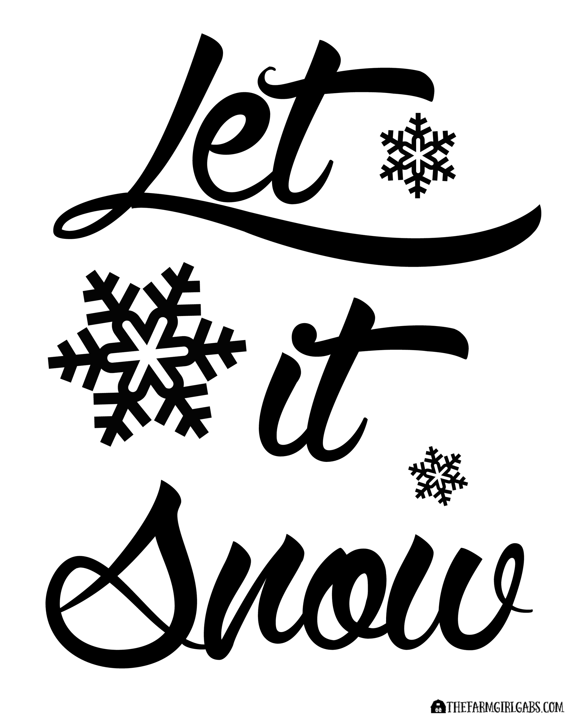 Picture Let It Snow Free Download PNG HD PNG Image