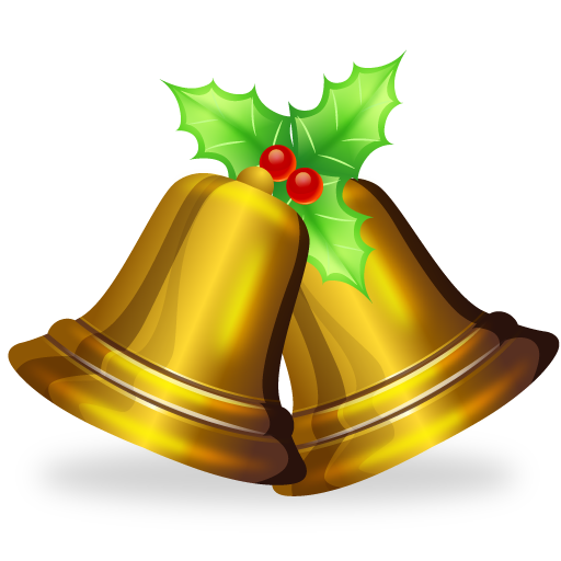Christmas Bell Icon PNG Image