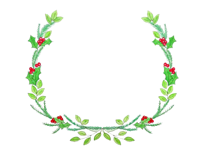 Christmas Wreath Transparent Image PNG Image