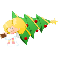 Christmas Angel Clipart PNG