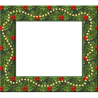 Christmas Frame Image Transparent PNG Image