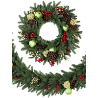 Christmas Wreath Transparent Background Transparent PNG Image