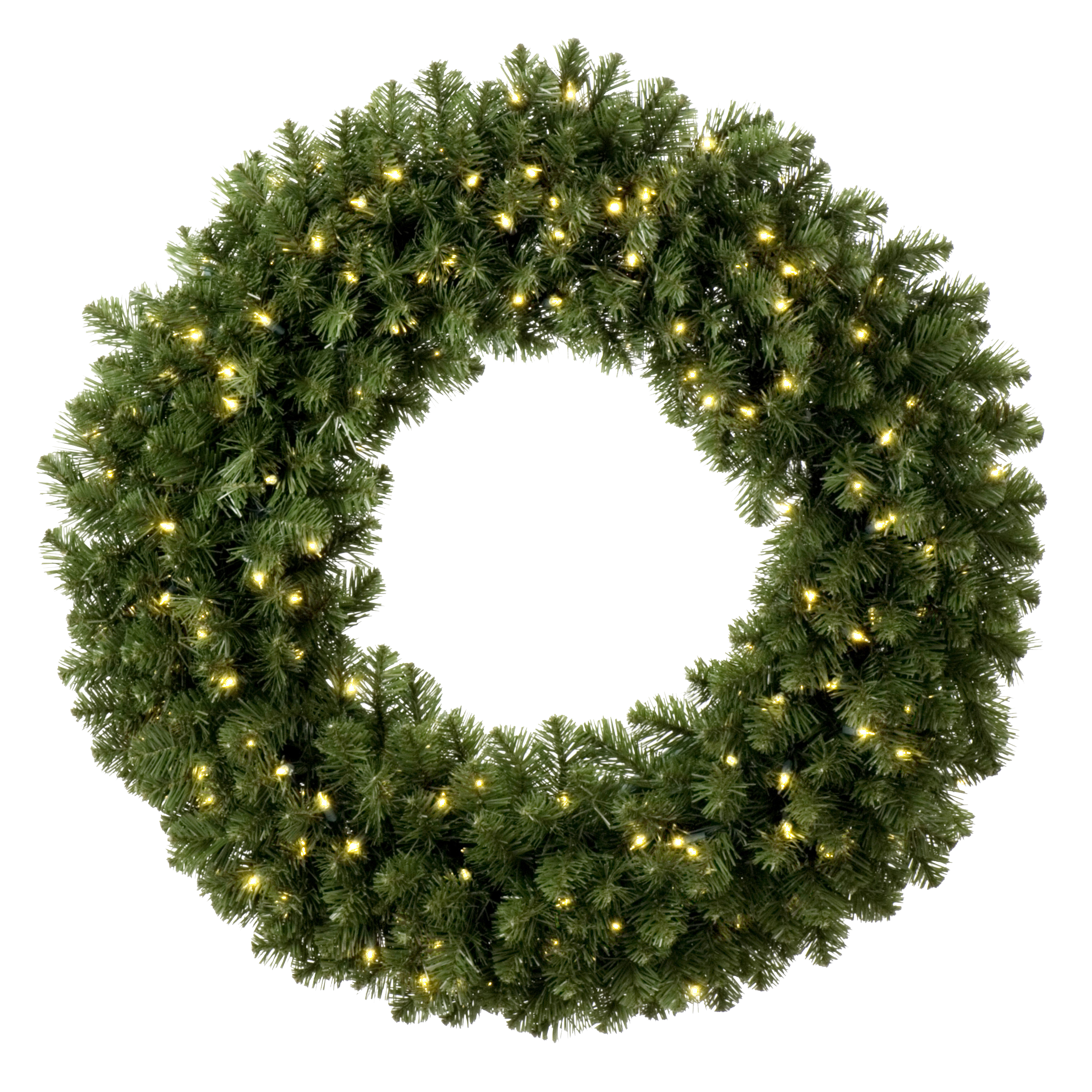 Christmas Wreath Photo PNG Image