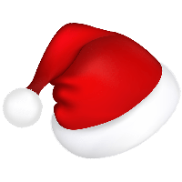 Christmas Santa Claus Red Hat Png Image