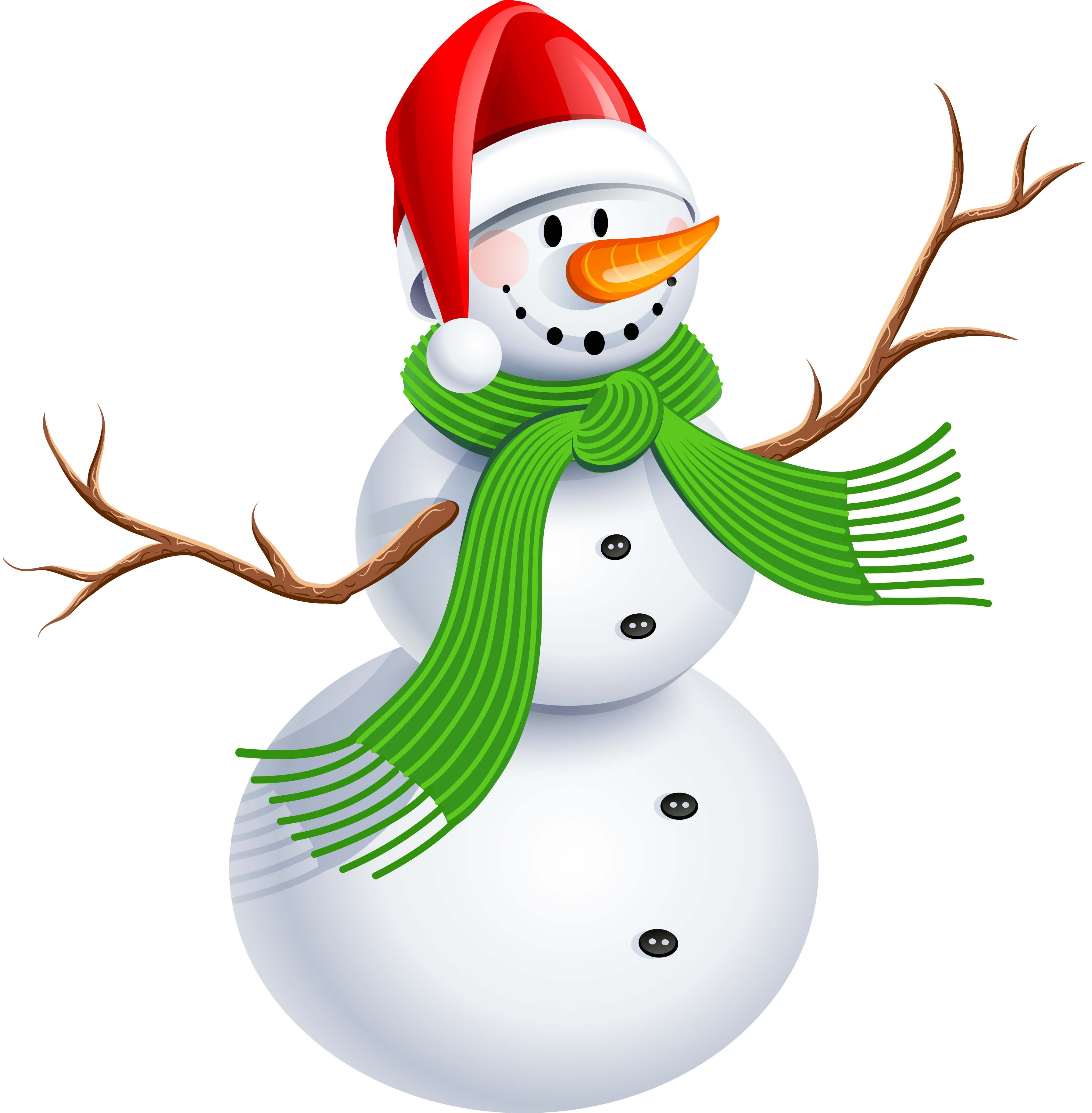 Snowman Picture Ornament Decoration Green With Christmas PNG Image