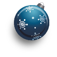 Christmas balls baubles Transparent PNG Image