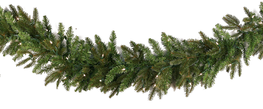 Christmas garland Transparent PNG Image