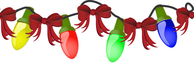 Christmas Lights Picture PNG Image