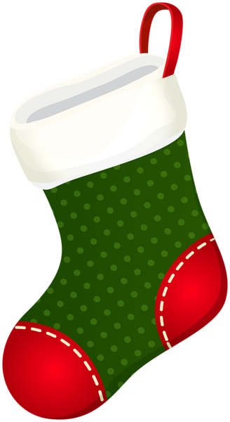 Christmas stocking Transparent PNG Image
