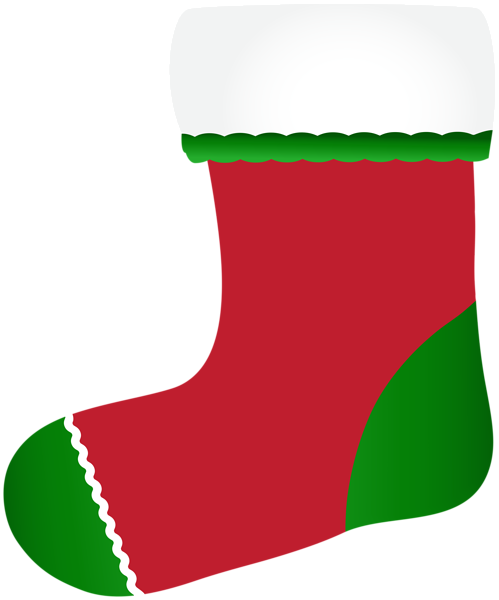 Christmas stocking Transparent PNG Image