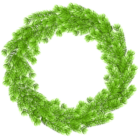 Christmas wreath PNG