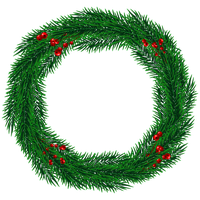 Christmas wreath PNG