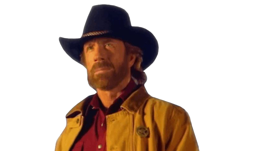 Cowboy Chuck Norris PNG Image High Quality PNG Image