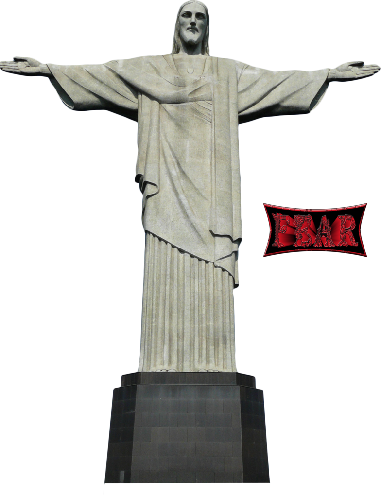 Brazil Stone Christ Of Corcovado Redeemer Statue PNG Image
