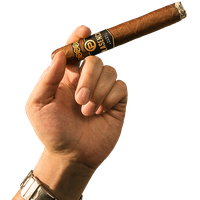 Cigar in hand Transparent PNG Image