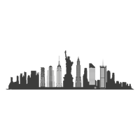 Skyline Vector York PNG Download Free Transparent HQ PNG Download ...