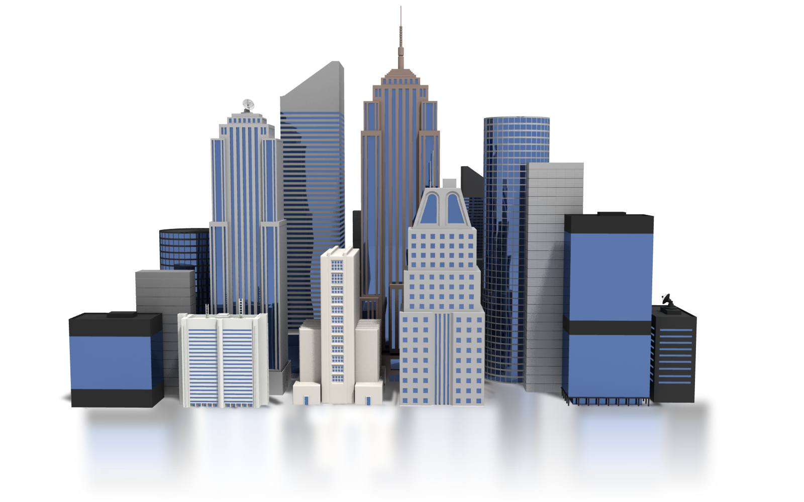City Clipart PNG Image