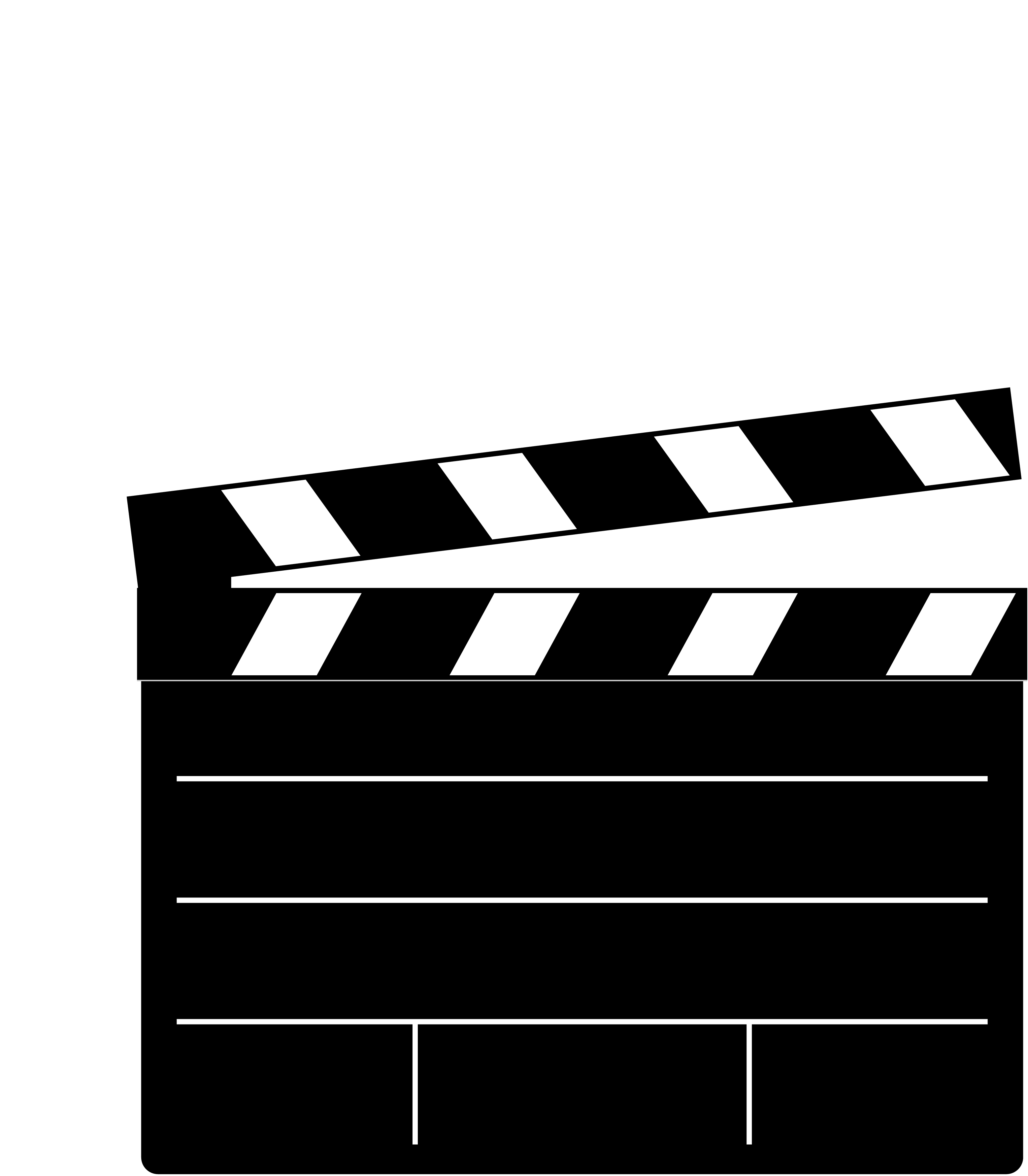 Clapperboard Free Png Image Transparent PNG Image