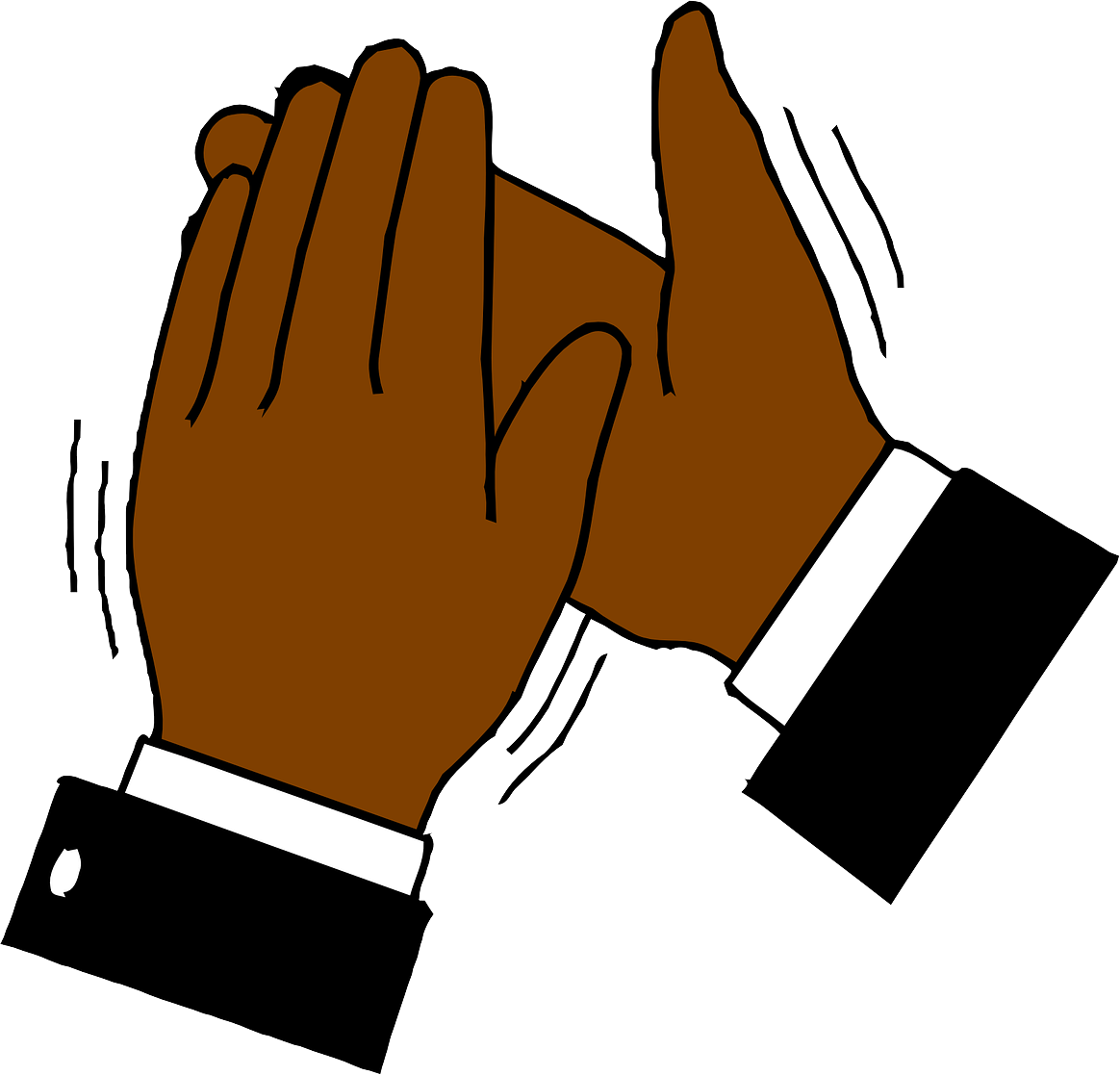Clapping hands Transparent PNG Image