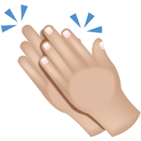 Clapping hands PNG