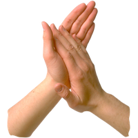 Clapping hands PNG
