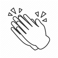 Clapping hands PNG