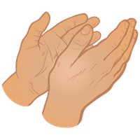 Clapping hands PNG