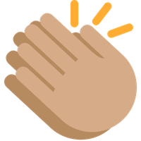 Clapping hands PNG