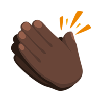 Clapping hands PNG