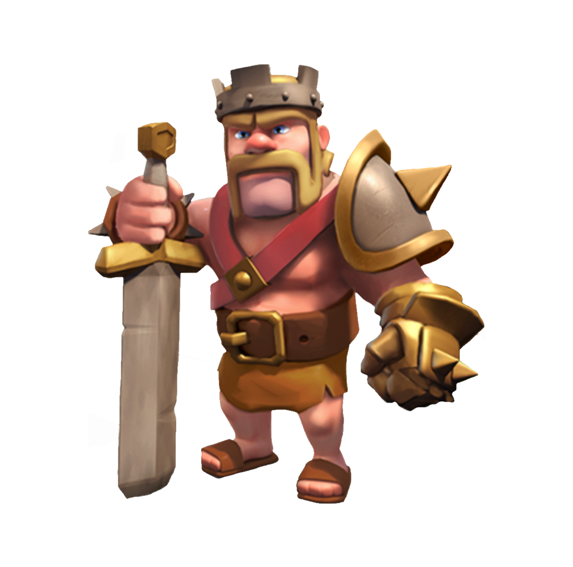 Download Clash Of Clans Barbarian King Png HQ PNG Image | FreePNGImg