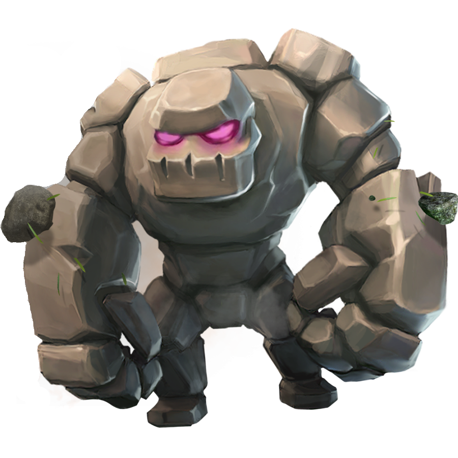 Golem Toy Clash Of Figurine Royale Clans PNG Image