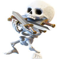 Skeleton Clash Of Figurine Royale Clans Android