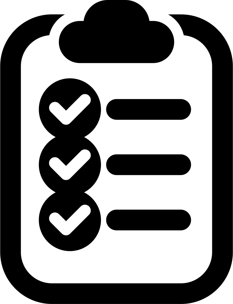 Checklist Clipboard Free Clipart HQ PNG Image