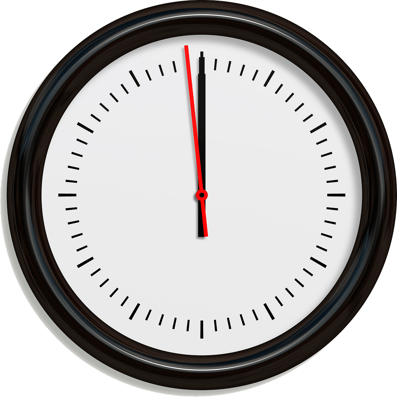 Wall Black Clock PNG Image High Quality PNG Image