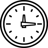 Wall Black Clock Free HQ Image PNG Image