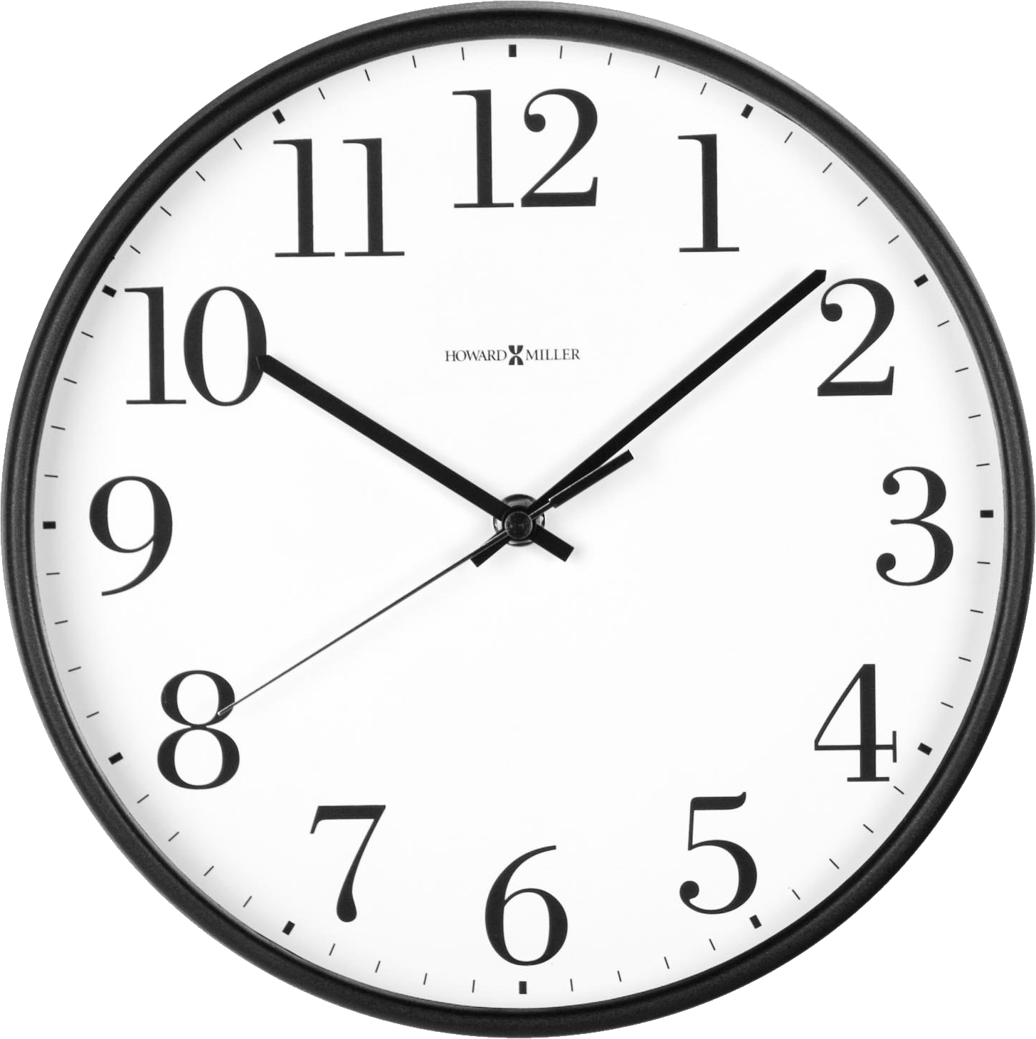Wall Black Round Clock PNG File HD PNG Image