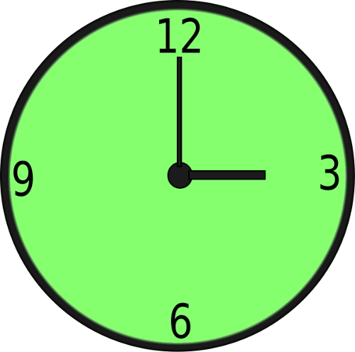 Wall Clock Green Classic Free PNG HQ PNG Image